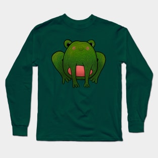 big frog lesbian Long Sleeve T-Shirt